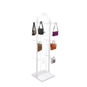 FixtureDisplays® Double Sided Decorative Clothing Purse Jewelry Store Display Hanging Stand 100717-NF