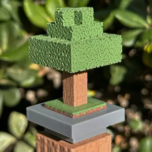 Minecraft Inspired Bonsai Tree Fidget Toy - Great for Desk Decor and Gamer Gift