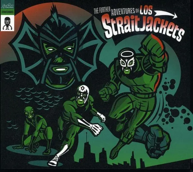 Los StraitJackets - The Further Adventures Of Los StraitJackets Album, Music CDs with Sasquatch, Fortune Cookie, Minority Report Themes [COMPACT DISC-CD]