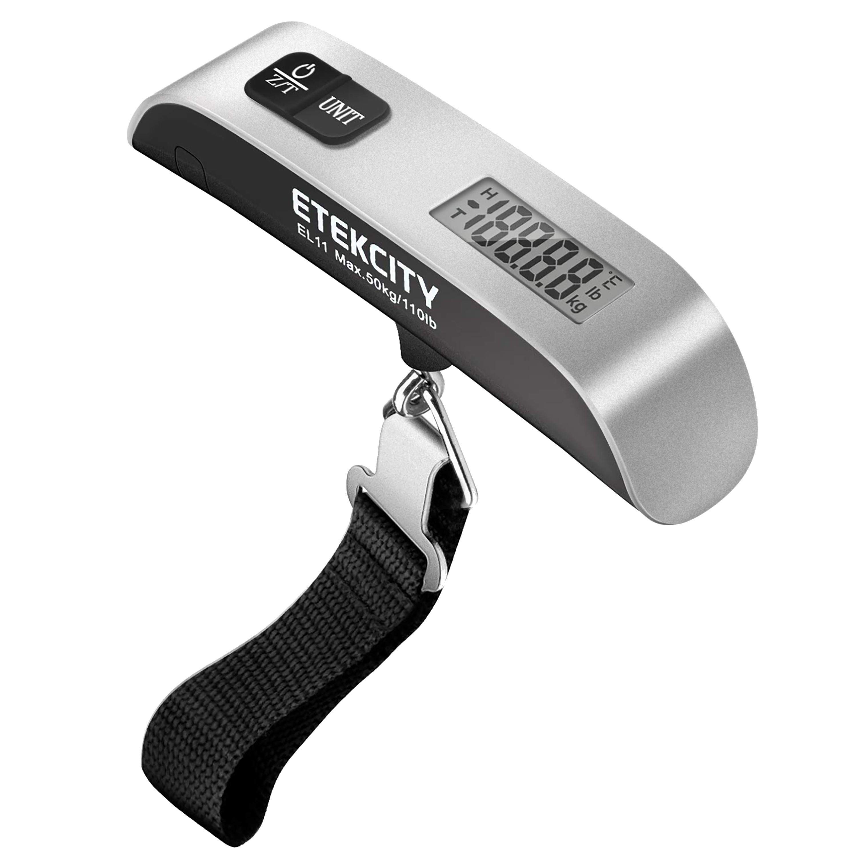 Etekcity Luggage Scale, Travel Essentials, Digital Weight Scales for, Portable Handheld Scale with Temperature Sensor, Rubber Paint, 110 Pounds, TikTokShopHolidayHaul Deal