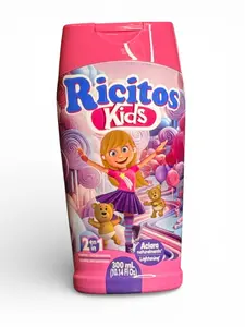 Ricitos Kids Chamomile/ Manzanilla 2 en 1 Shampoo y Condicionador 300 Ml (10.14 Oz)
