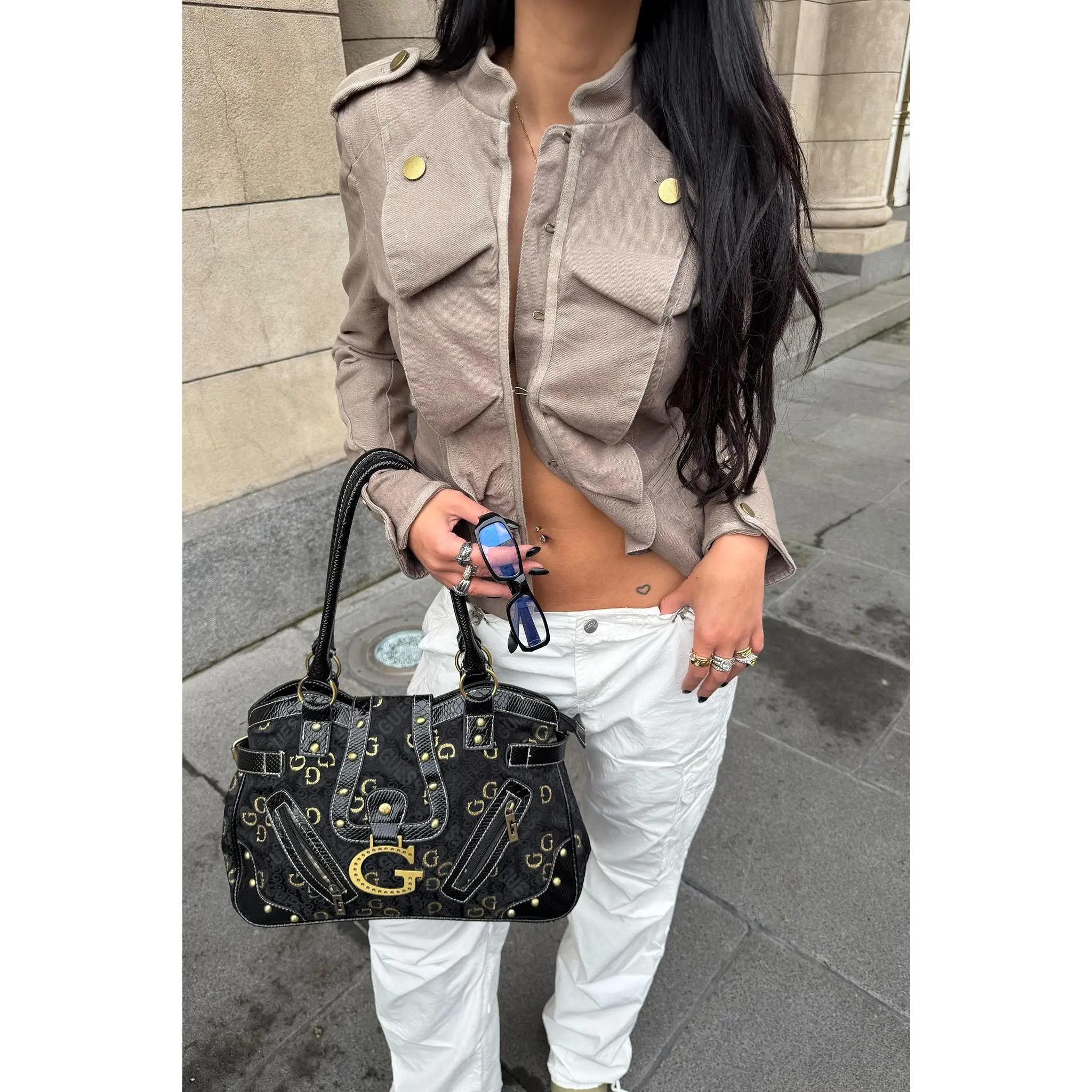 SHARN JACKET - MUSHROOM