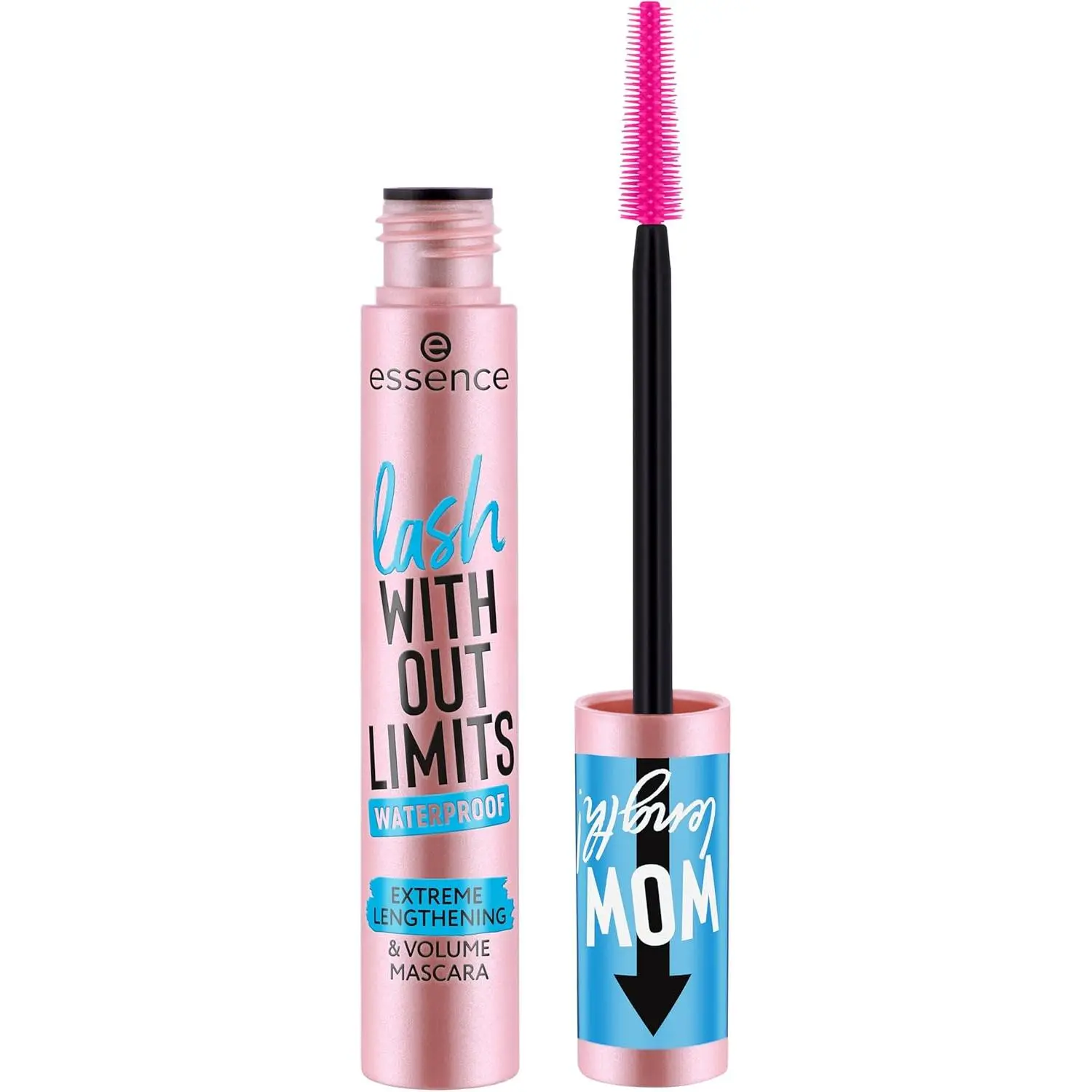 essence | Lash Without Limits Tubing Extreme Lengthening & Volume Mascara | Waterproof & Tubing| Vegan, Cruelty Free & Paraben Free