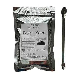 PURE Black Seed Powder with Spoon -500 Grams-  10:1 Herbal supplements