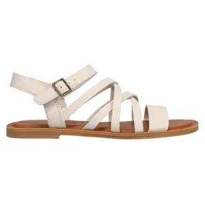 TOMS Womens Sephina Strappy Casual Sandals Casual - Off White