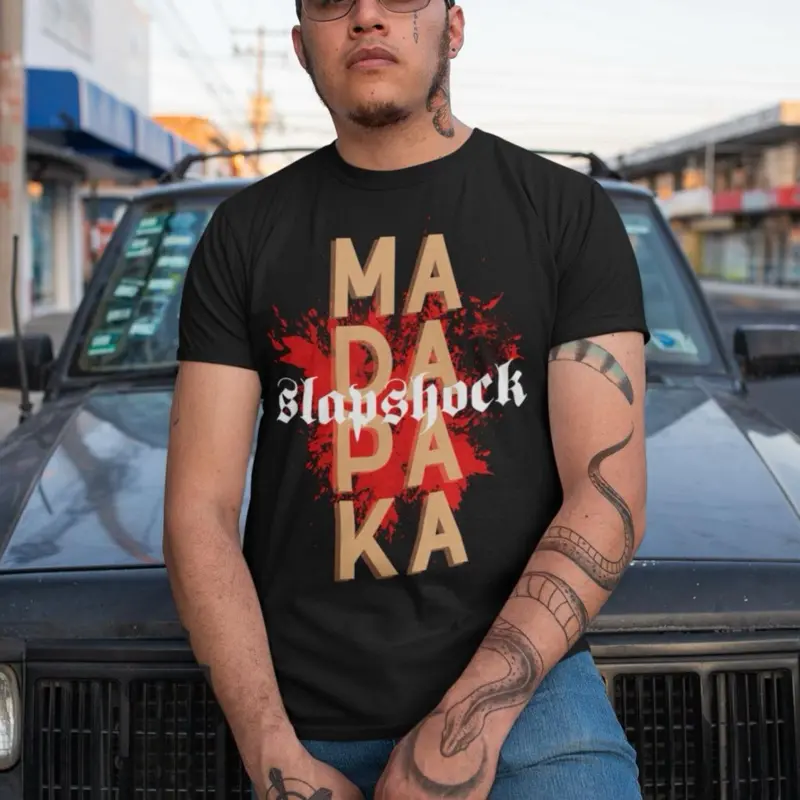 Slapshock T-Shirt, Pinoy Rock Band Graphic Tee, Filipino Gift For Rocker Kuya, Philippine Music Tshirt Design, Batang 90s Concert Wear - Madapaka
