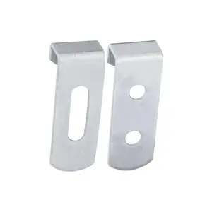 National Hardware  Mirror Holders N260-372, Zinc Plate