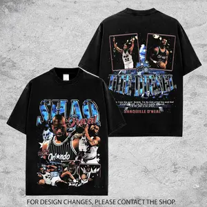 Vintage Shaquille O'Neal Graphic Tee For Magic Nation. Shaq 32 Magic Basketball Streetwear Shirt, Oversized Unisex Fan Tee Gift for Men & Women