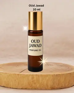 Roll-on 10ml Oud Jawad Uncut Perfume Oil Sweet & Floral Fragrance Long Lasting 48 Hours Compact Design for Daily Use