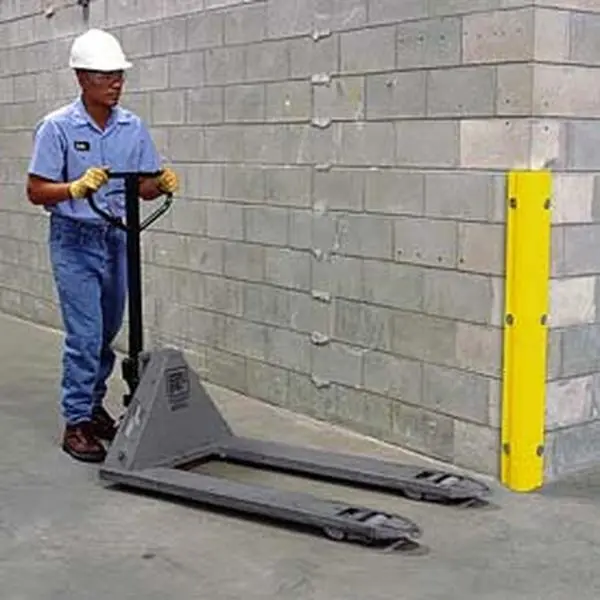 Vestil VCP-42U Ultra-Polyethylene Corner Guards, 7 lbs, Easy Installation, Hardware Kit Included, High-Quality Processes, Increase Plant Safety, Reduce Facility Maintenance Costs