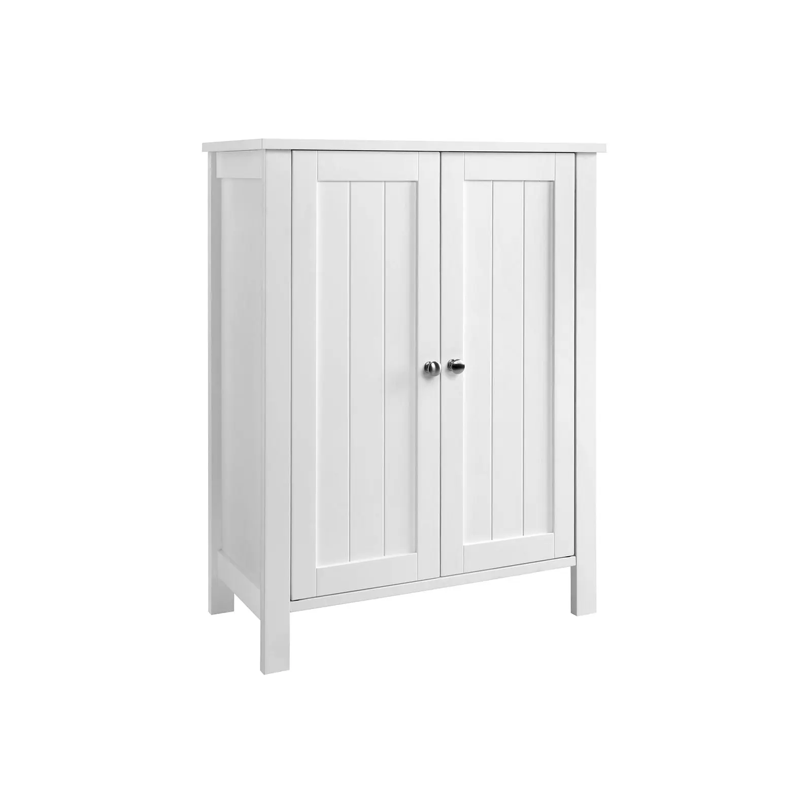 VASAGLE Bathroom Floor Storage Cabinet with Double Door
