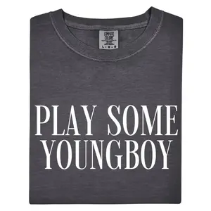 Comfort Colors Play Some YoungBoy Tee or tshirt, Play Some YoungBoy Tee - TrendWear USA