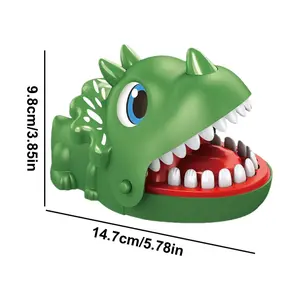 Dinosaur Biting Finger Game, Funny Dentist Toy for Kids, Interactive Party Game for Family Night, Classroom Activities and Birthday Parties