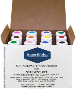 AmeriColor, Student Kit, Soft Gel Paste Food Color AmeriColor, Student Kit, Soft Gel Paste Food Color