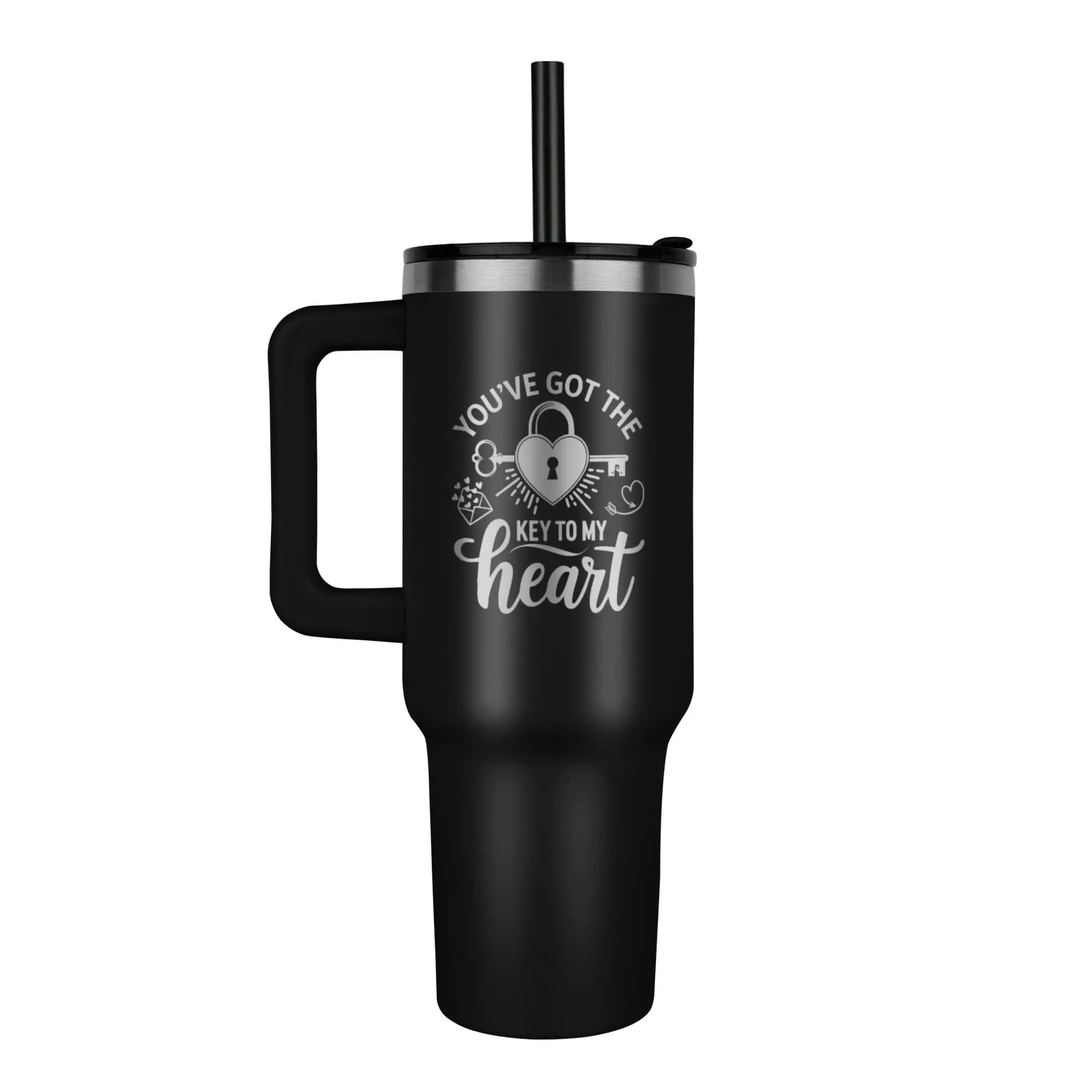 Tumbler For Boyfriend - Pinnacle 40 oz Laser Engraved Tumbler