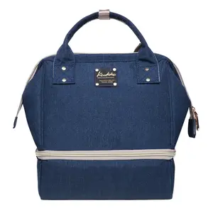 KAUKKO Diaper Bag Backpack - Small Diaper Backpack with Pacifier Holder and Stroller straps -Waterproof, mini