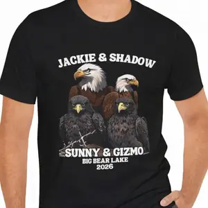 Sunny & Gizmo T-Shirt, Bald Eagle Sweatshirt, Jackie And Shadow Big Bear Lake Eaglet T-Shirt, Fledgling Sunny And Gizmo