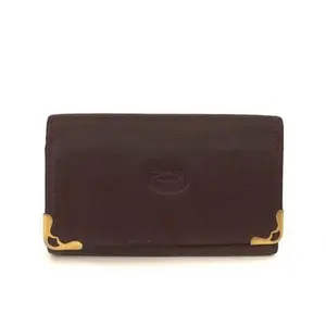 Pre-owned other Small Leather Goods Must de Cartier Leather 6 Ring Key Case Bordeaux 11575993232/069144