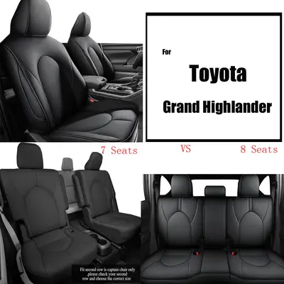 Car Seat Cover Seats Toyota Highlander 2023 TikTok Shop