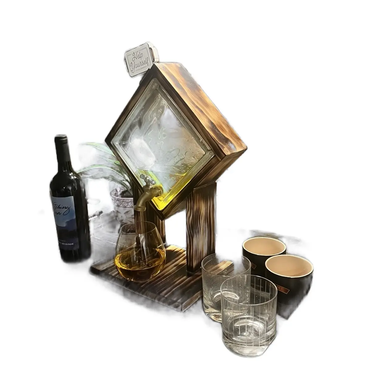 Liquor & Wine Decanter - The "Tall Boy"