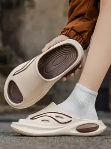 Men's Coconut Sandals, Summer Outdoor Anti-Slip Breathable Sports Shoes, Indoor Bathroom Beach Slippers, New Paint Series, Dual Sizes