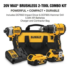 Dewalt DCF850 & DCF805 20V 2 Tool Combo For Electricians dad husband power