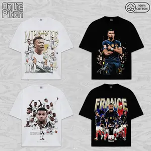 Limited Edition Kylian Mbappe Collection France The Big Tournament 2026 Edition T-Shirt - Vintage Soccer Graphic Tee, Premium French National Team Fan Apparel, Gameday Streetwear, 100% Cotton