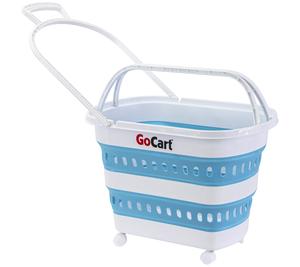 dbest Portable Folding GoCart with 360-Degree Wheels and Handle