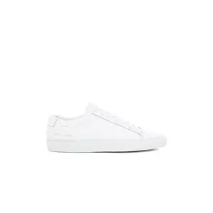 Common Projects Original Leather Achilles Low in White