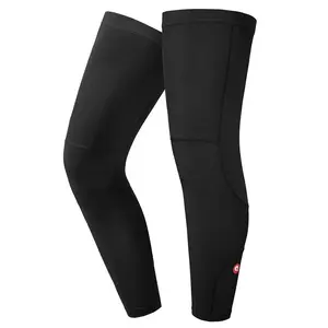qualidyne Cycling Leg Warmers Fleece Lined Thermal Long Leg Sleeves Cycling SZ M