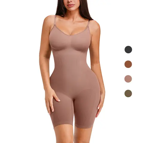 Shapellx Seamless Smoothing Bodysuit Casual Outfit Breathable Comfort Womenswear