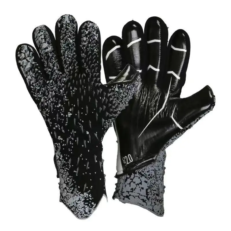 football gloves - Goalkeeper Gloves Latex Material, Breathable,Ultra-sticky, Anti-Slip, Durable, Multiple Colors, Suitable for both men and women，Football training equipment，Football Equipment, Sports Gift soccer goalkeeper glove goalie  outdoor activity