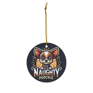 Ceramic Ornament - Naughty Chihuahua