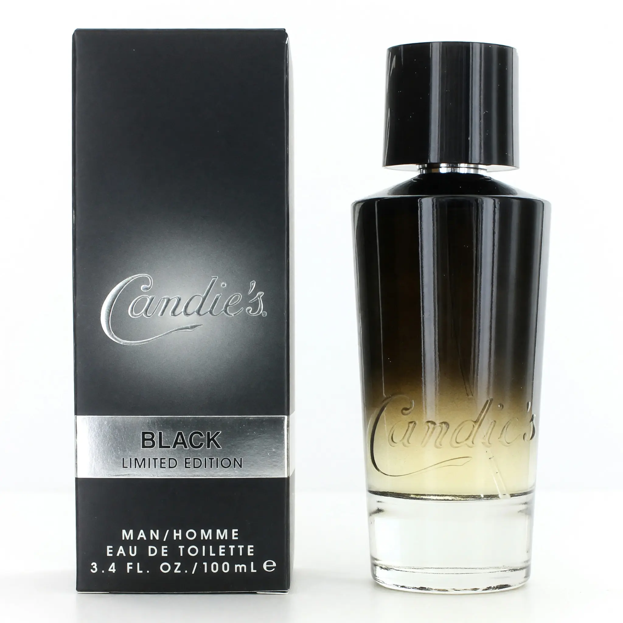Candies Candie's Black Eau de Toilette, a Spray-on Men's Fragrance presented in a 3.4 fl oz Single Bottle