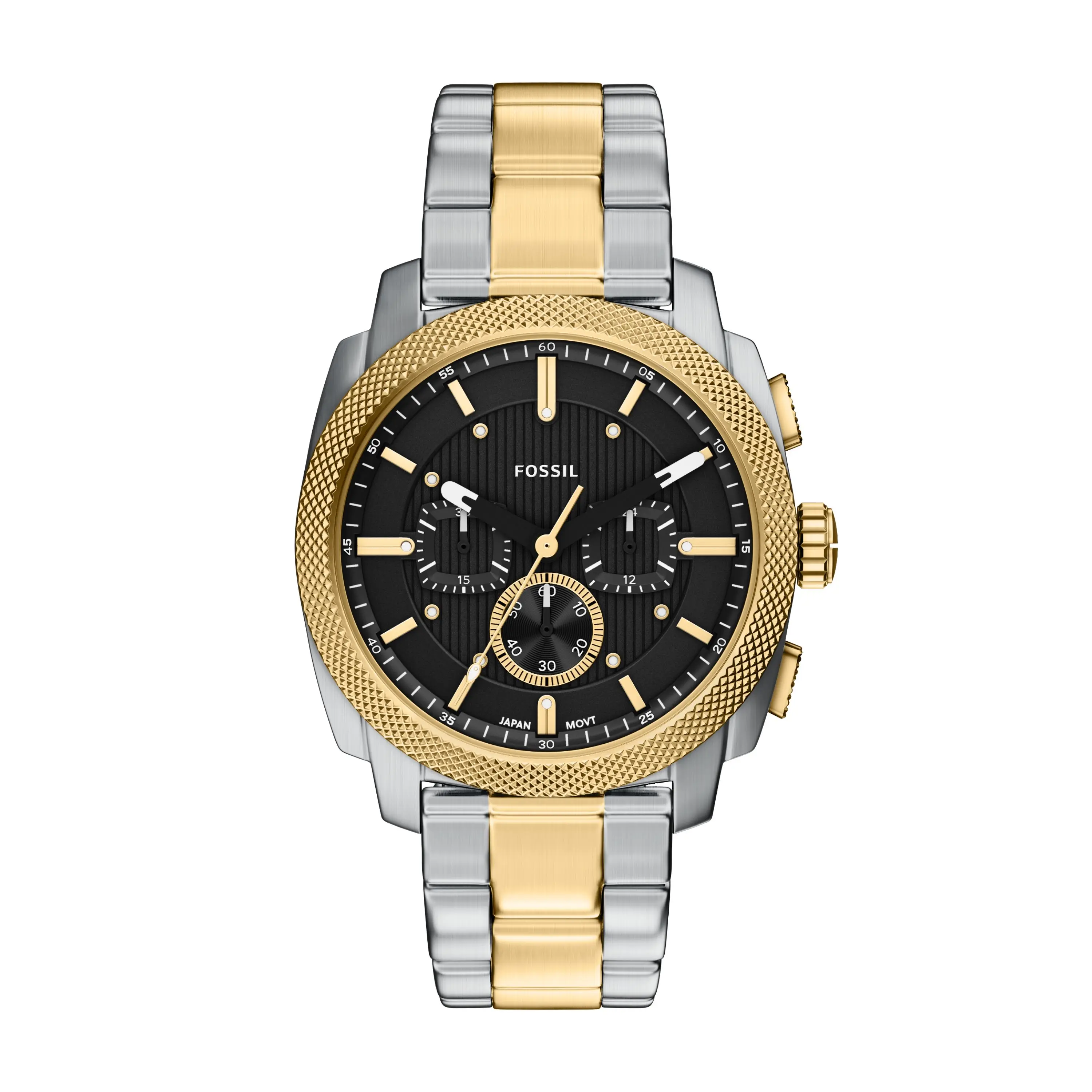 Fossil Men's Machine Chronograph Two-Tone Stainless Steel Watch
