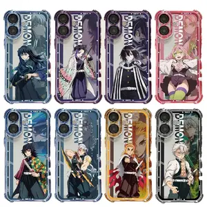 Anime Demon Slayer Phone Case for iPhone 17 17AIR 17 PRO MAX 11 12 13 14 15 16 PLUS and Samsung Galaxy S22 S23 S24 S25 S24ULTRA