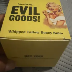 Product Review of EVIL GOODS! Whipped Beef Tallow & Manuka Honey Organic Nourishing Face Cream Moisturizer Body Lotion Skin Care Lip Balm Hydrating Moisturizing 100% Natural Ingredients - Oil from s**l