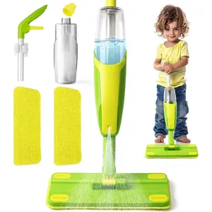 Toddler Spray Mop-Montessori Toys Mini Size Cleaning Mini Mop that Really Spray -Kid Pretend Play Toys Gift for Toddlers Girls Boys