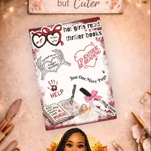 Hot girls read thriller insert