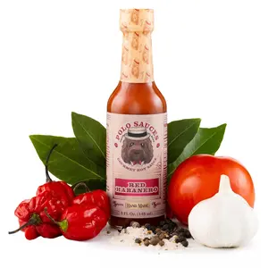 POLO Red Habanero Hot Sauce \u2013 Spicy Gourmet Sauce, Small Batch & Handcrafted in Florida, USA \u2013 Gluten Free & Vegan \u2013 5 fl oz