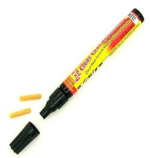Car Scratch Remover Pen | UV Resin Clear Coat Fix | Repairs Scratches in Minutes | No Body Shop Needed | Works on Any   Color Car