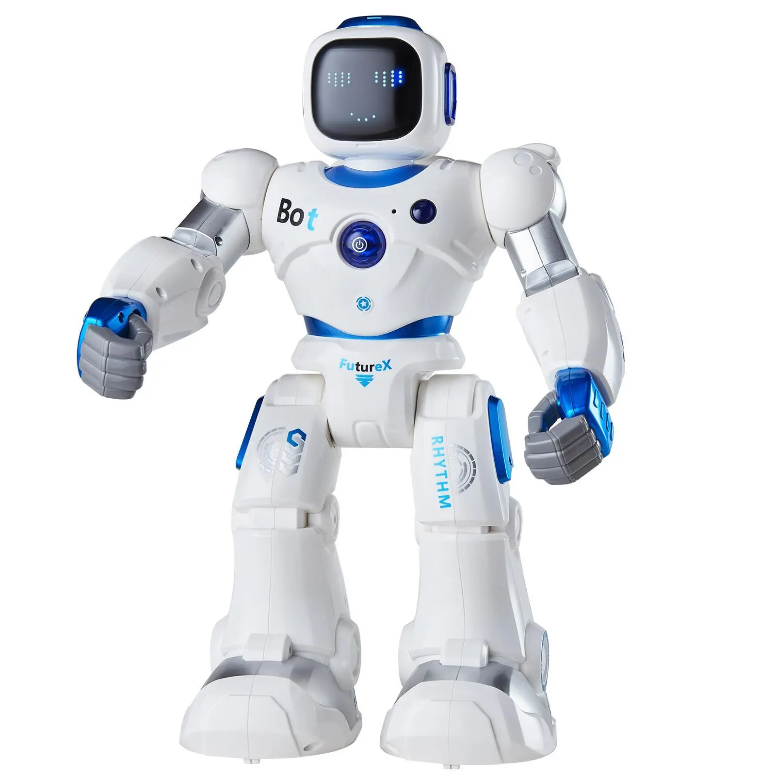 VEVOR Extra-Large Size RC Smart Robot Toy for Kids (6-8 Years), 2.4GHz Programmable Remote Control with Touch, Voice & Smartphone App Functions, Type-C Interactive Singing Dancing Birthday Gift for Boys Girls#BacktoSchool, Unisex