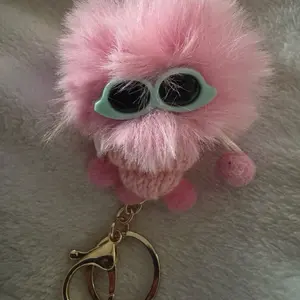 Fluffy keychain characters