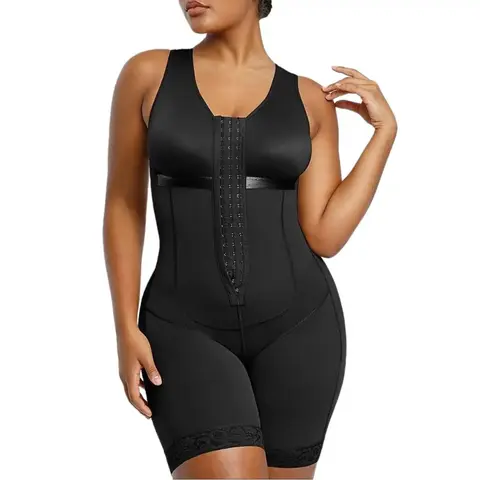 Shapellx AirSlim Post-Surgical Colombian Faja Shapewear Bodysuit for Women - Underwear for Women, Full Body Contour, Compressed, High Compression Design