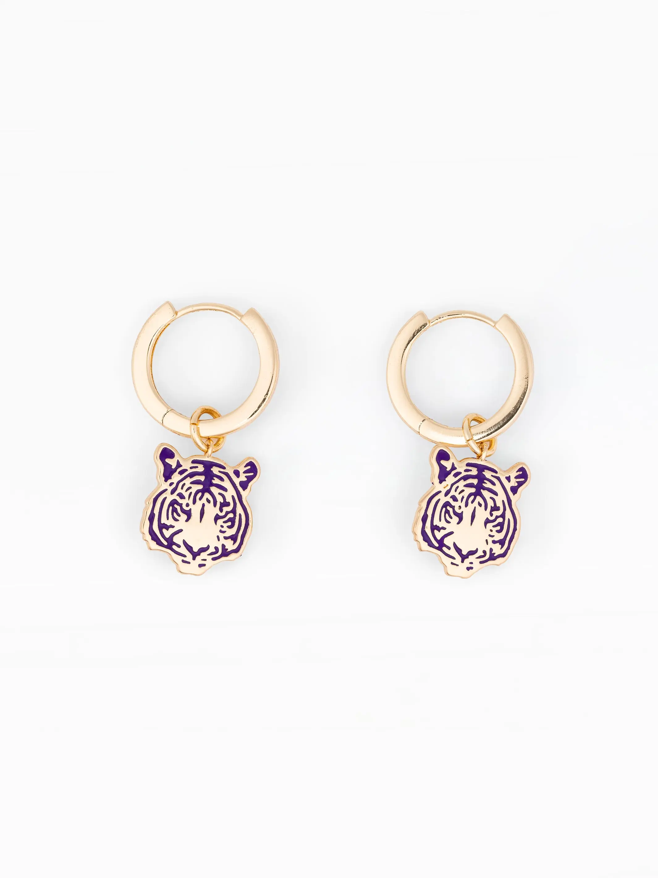 LSU Pendant Earrings | Mike the Tiger