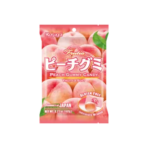KASUGAI Peach  Jelly Gummy Candy 107g