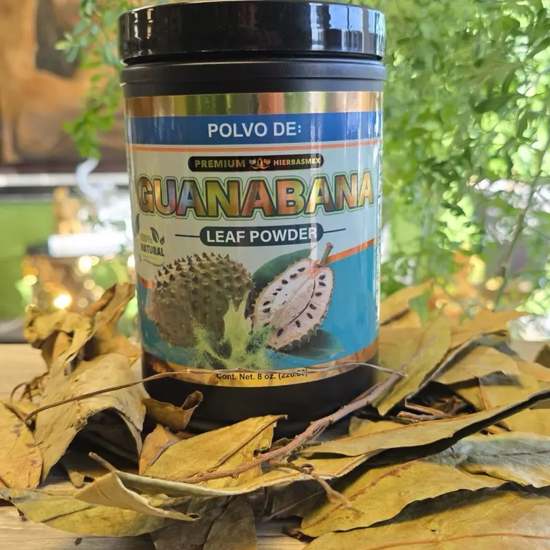 Polvo  de hoja guanábana ….  Detox Binder Supplement Vegetarian Supplement