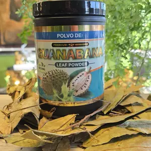 Polvo  de hoja guanábana ….suplemento natural.