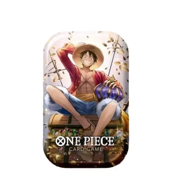 1 Piece TCG Vol. 2 Tin Pack Set - 2 Random Art Packs (Non-Sports Trading Card Collectible)