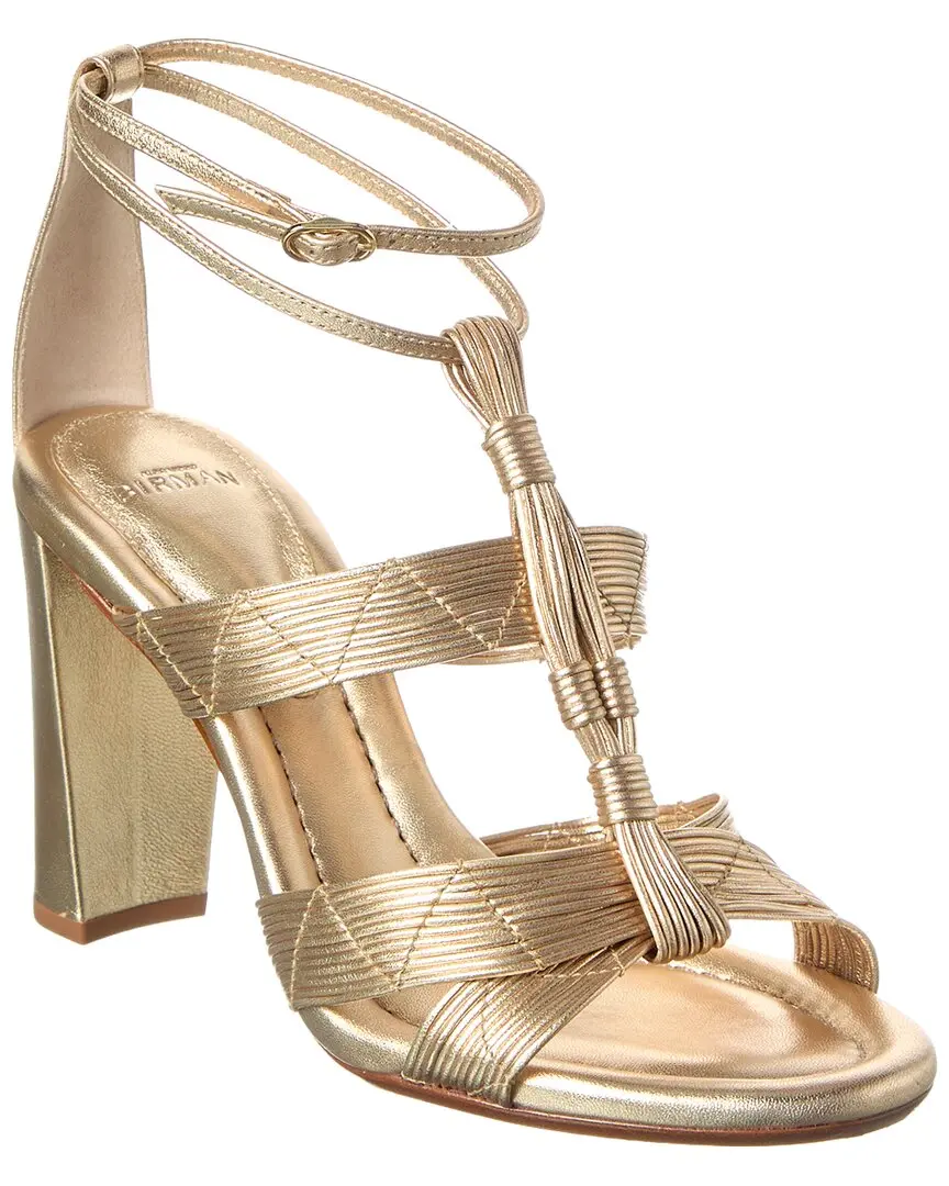 Alexandre Birman  Olga Block 90 Leather Sandal